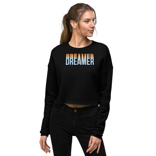 "Dreamer" Crop Sweatshirt